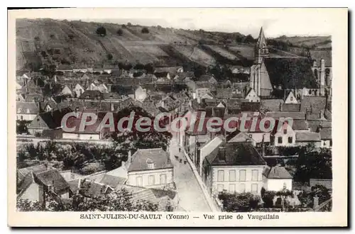 Cartes postales Saint Julien du Sault Yonne Vue prise de Vauguilain