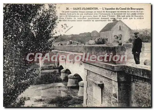 Ansichtskarte AK Saint Florentin L'Aqueduc du Canal de Bourgogne