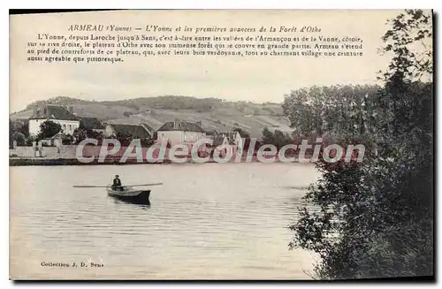 Cartes postales Armeau Yonne L'Yonne et les premieres evancees de la Foret d'Othe