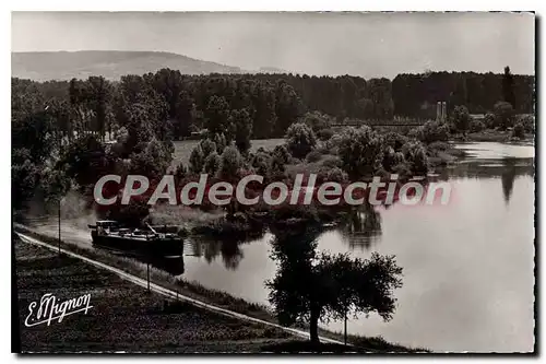 Ansichtskarte AK St Aubin sur Yonne La Pointe du Canal et de I'Yonne