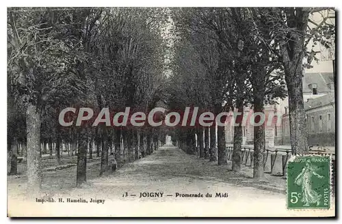 Ansichtskarte AK Joigny Promenade du Midi