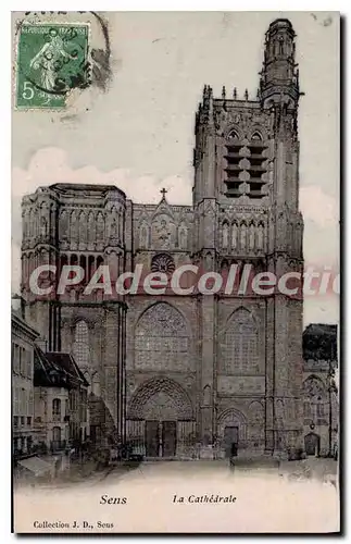 Cartes postales Sens La Chathedrale