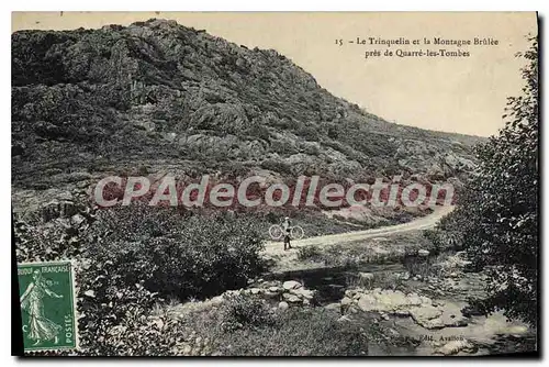 Cartes postales Le Trinquelin et la Montagne Brule pres de quarre les Tombes