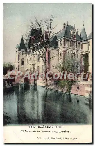 Ansichtskarte AK Bleneau Yonne Chateau de la Motte Jarry cote est