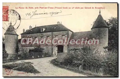 Cartes postales La Ferme de Sixte pres Pont sur Yonne