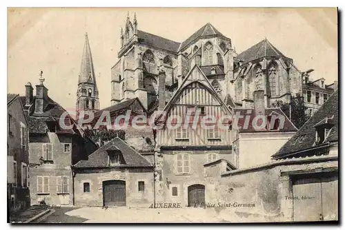 Cartes postales Auxerre L'Eglise Saint Germain