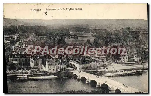 Cartes postales Joigny Panorama pris de I'Eglise St Jean