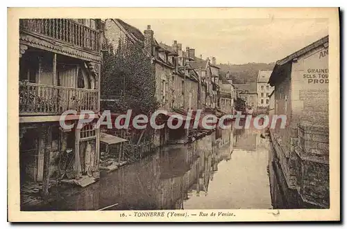 Cartes postales Tonnerre Yonne Rue de Venise