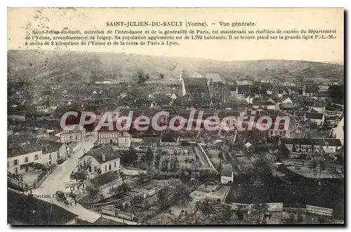 Ansichtskarte AK Saint Julien Du Sault Yonne Vue generale