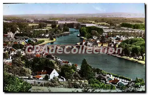 Ansichtskarte AK Joigny Yonne Vue panoramique