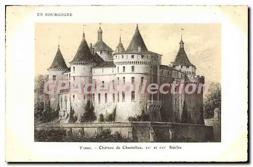 Cartes postales Yonne Chateau de Chastellux