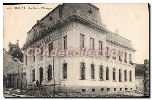 Cartes postales Joigny La Caisse d'Espargne