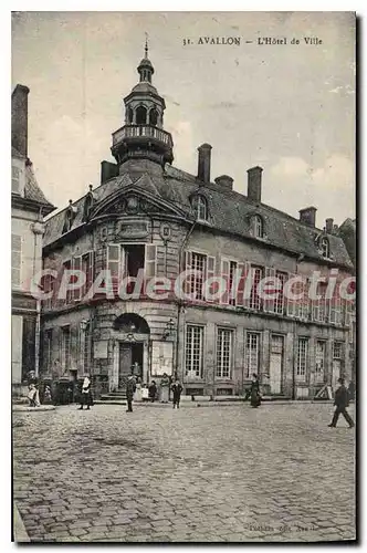 Cartes postales Avallon L'Hotel de Ville