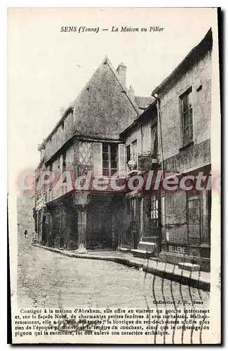 Cartes postales Sens Yonne La Maison au Pilier