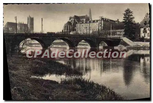 Cartes postales moderne Auxerre Le Pont de la Tournelie