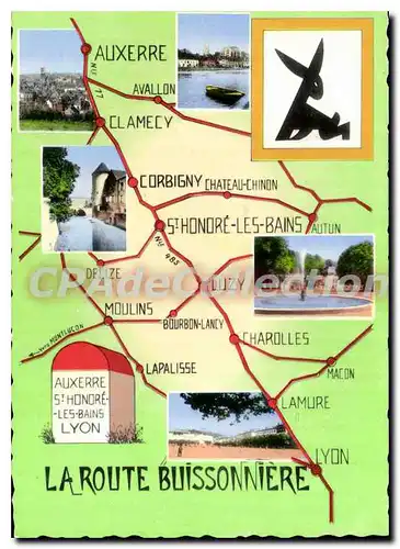 Cartes postales moderne La Route Buissonniere