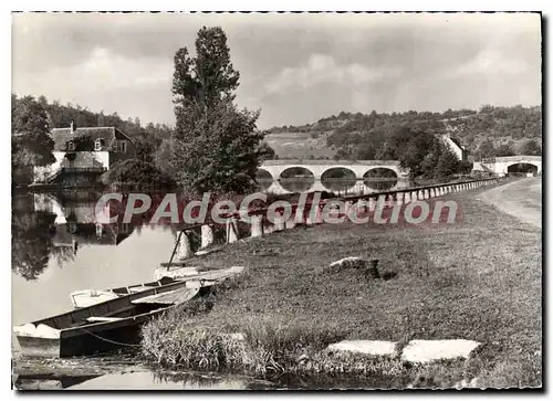 Cartes postales moderne Mailly Le Chateau Yonne Les Bords Les Bords de l'Yonne