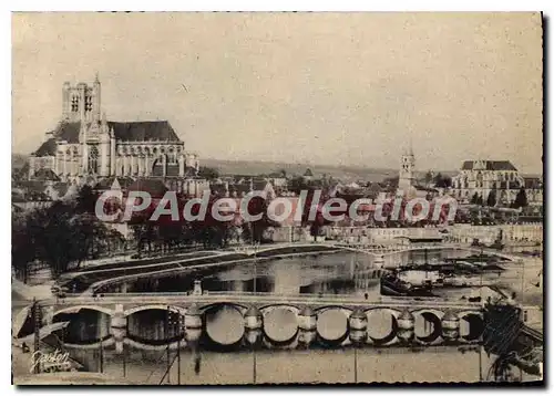 Cartes postales moderne Auxerre vue generale