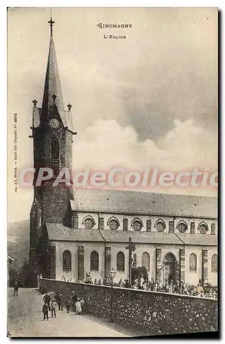 Cartes postales Giromagny L'Eglise