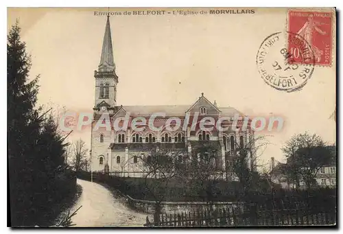 Cartes postales Environs de Belfort L'Eglise de Morvillars