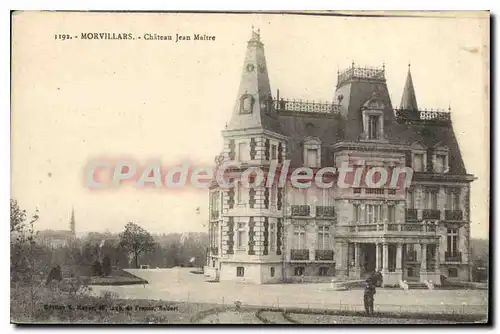 Ansichtskarte AK Morvillars Chateau Jean Maitre