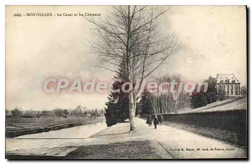 Cartes postales Morvillars Le Canal et les Chateaux