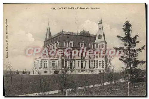 Cartes postales Morvillars Chateau de Fontaines