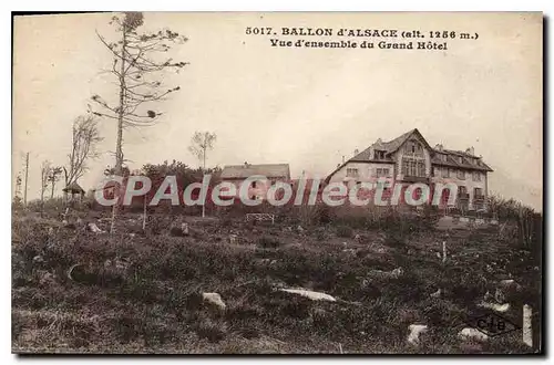 Cartes postales Ballon d'Alsace vue d'Ensemble du Grand Hotel