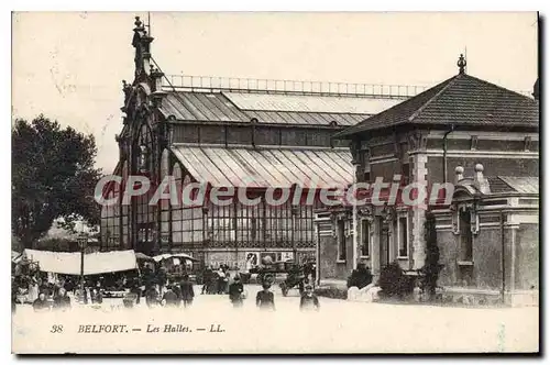 Ansichtskarte AK Belfort Les Halles