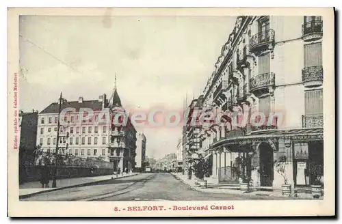 Cartes postales Belfort Boulevard Carnot