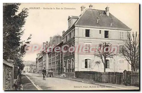 Cartes postales Belfort Ecoles de la Rue de Chateaudun