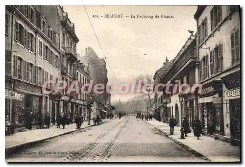 Cartes postales Belfort Le Faubourg de France