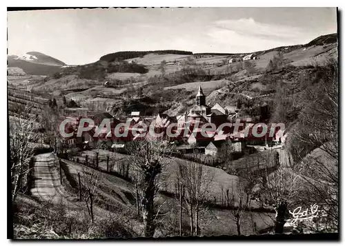 Cartes postales moderne Perspective sur Orcival et la Vallee du Sioulet En Premier Plan Route de Clermont Ferrand