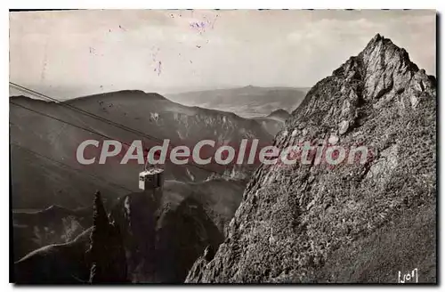 Cartes postales moderne Le Mont Dore Puy de Dome Le Teleferique du Sancy