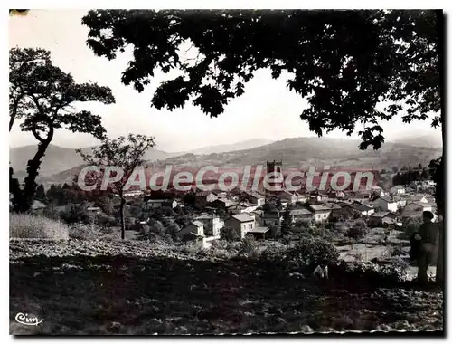 Moderne Karte Augerolles Puy de Dome Bourg d'Augerolles Cote Sud