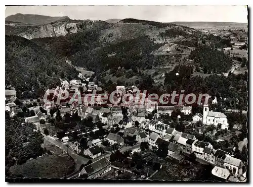 Moderne Karte Murol Puy de Dome vue generale