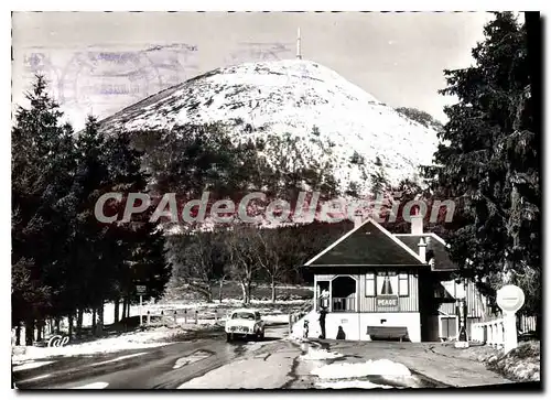 Moderne Karte L'Auvergne en Hiver Le Puy de Dome