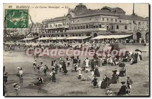 Cartes postales Biarritz Le Casino Municipal