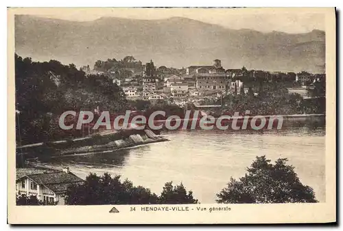 Cartes postales Hendaye Ville vue generale