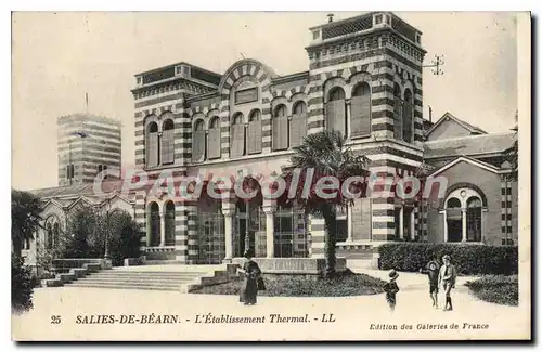 Cartes postales Salies de Bearn L'Etablissement Thermal