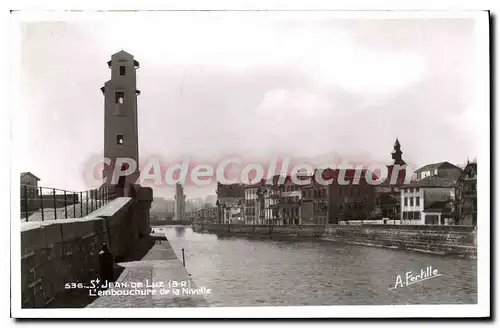 Cartes postales St Jean de Luz Basses Pyrenees L'Embouchure de la Nivelle