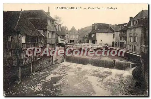 Cartes postales Salies de Bearn Cascade du Saleys