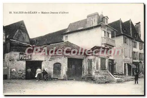 Cartes postales Salies de Bearn Maison Jeanne d'Albret