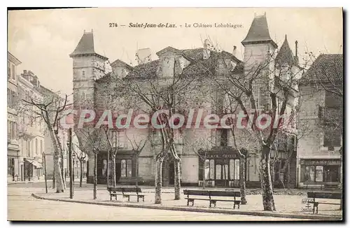 Cartes postales Saint Jean de Luz Le Chateau Lohobiague