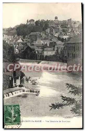 Cartes postales Oloron Ste Marie vue generale de Ste Croix