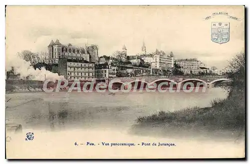 Cartes postales Pau vue Panoramique Pont de Jurancon