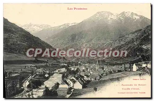 Cartes postales Les Pyrenees Panorama de Bosost Vallee d'Aran