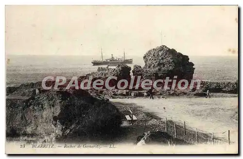 Cartes postales Biarritz Rocher de Gamaritz