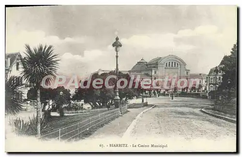 Cartes postales Biarritz Le Casino Municipal