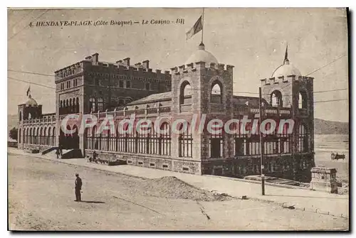 Cartes postales Hendaye Plage Cote Basque Le Casino